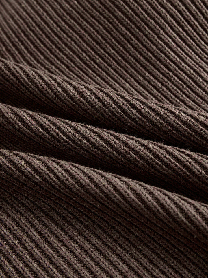 Élégance Jaylene | Robe pull à col roulé