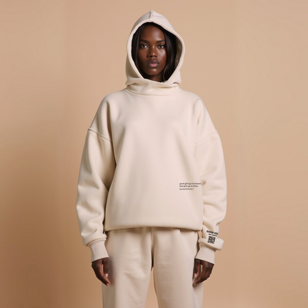 Hoodie "Bad Girls va à Paris"